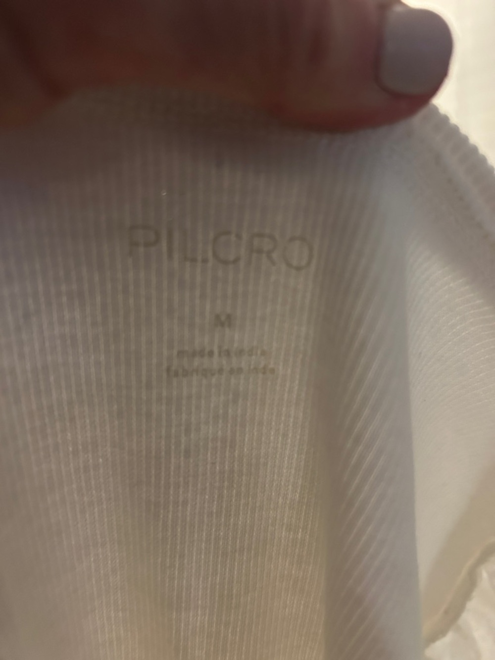 Pilcro White Puff-Sleeve Button Front Top - Picture 13 of 13
